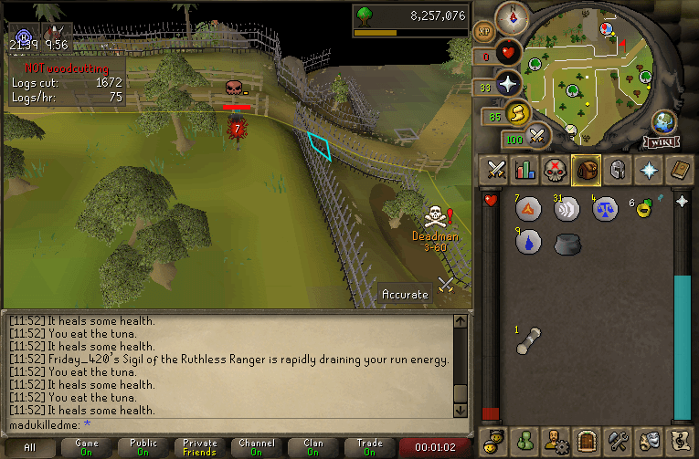 Event screenshot