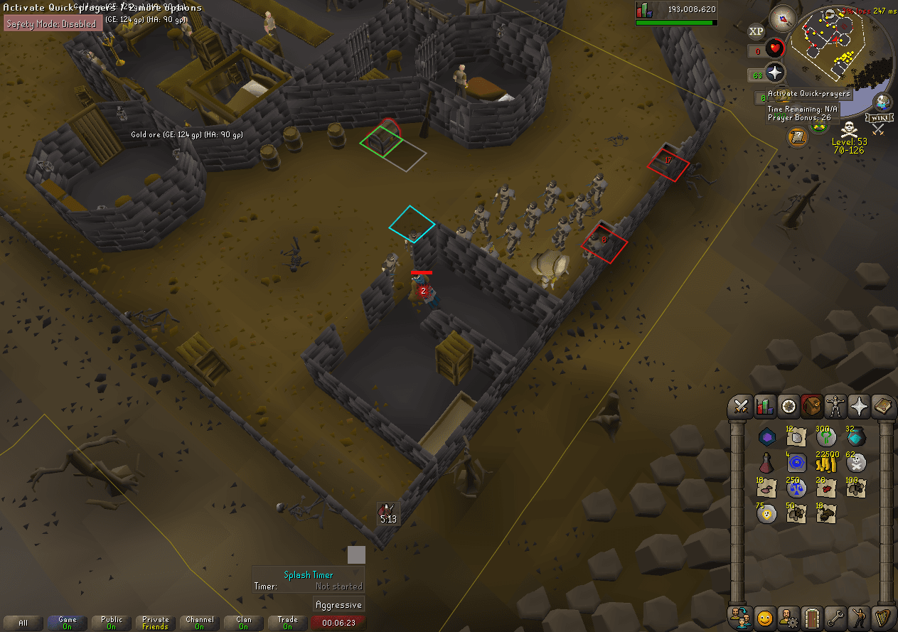 Ricotayqueso death screenshot killed by Rogue in Old School RuneScape