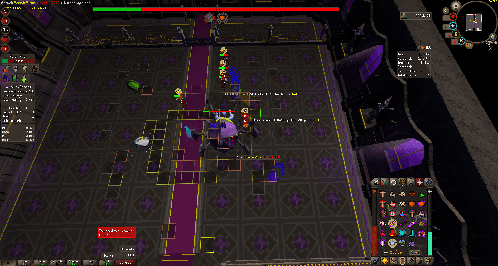 Xvok death screenshot in Old School RuneScape