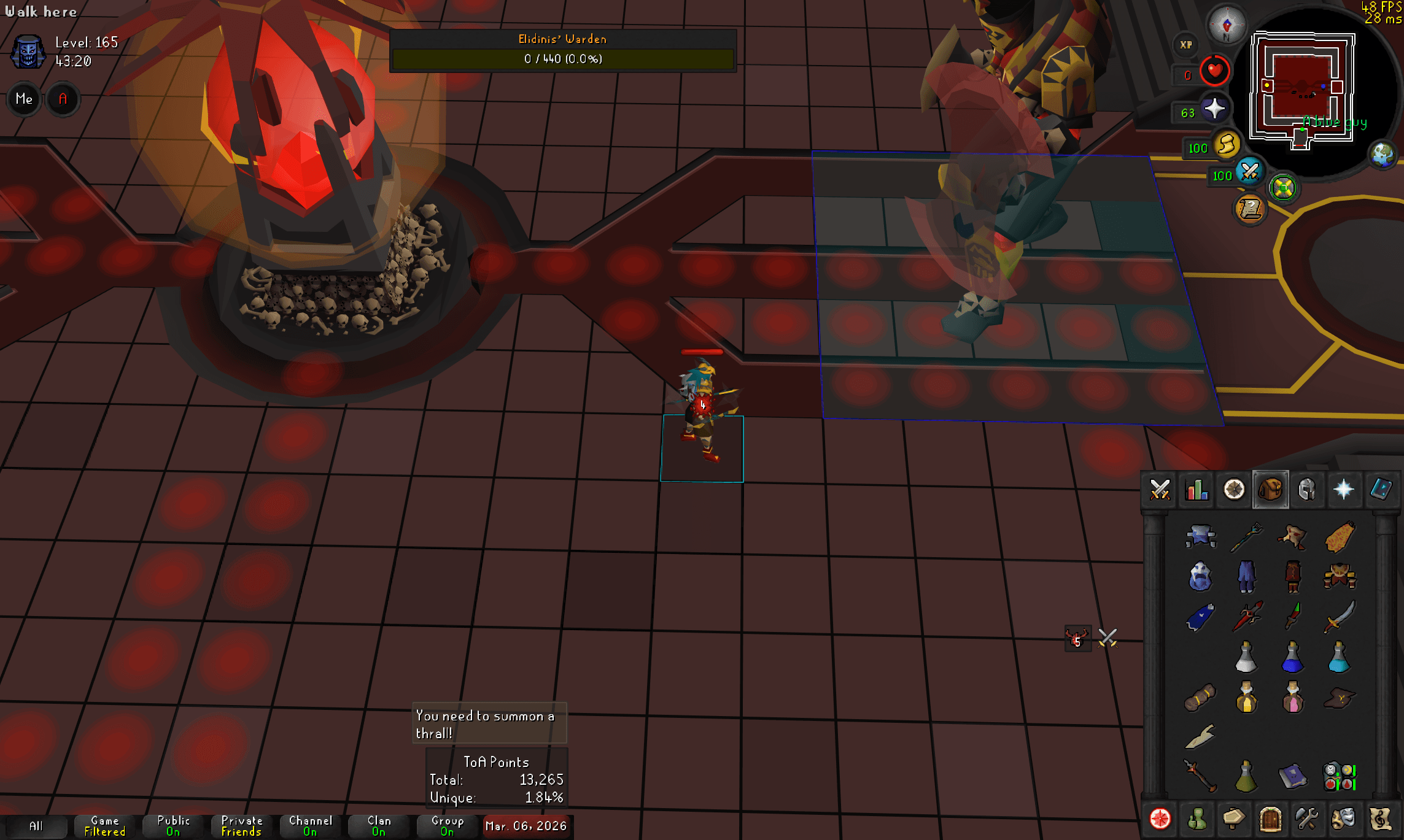 Event screenshot