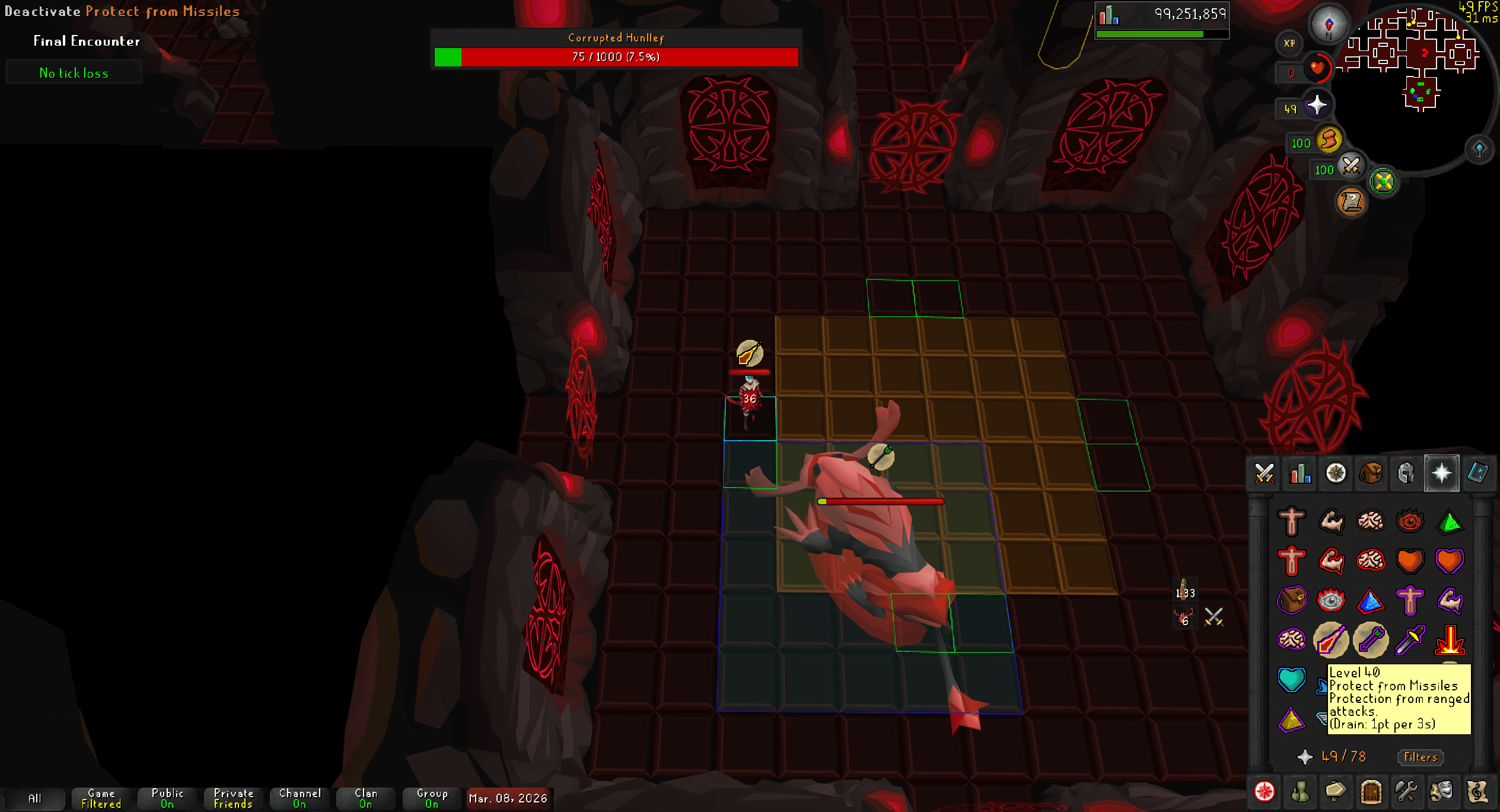 Event screenshot