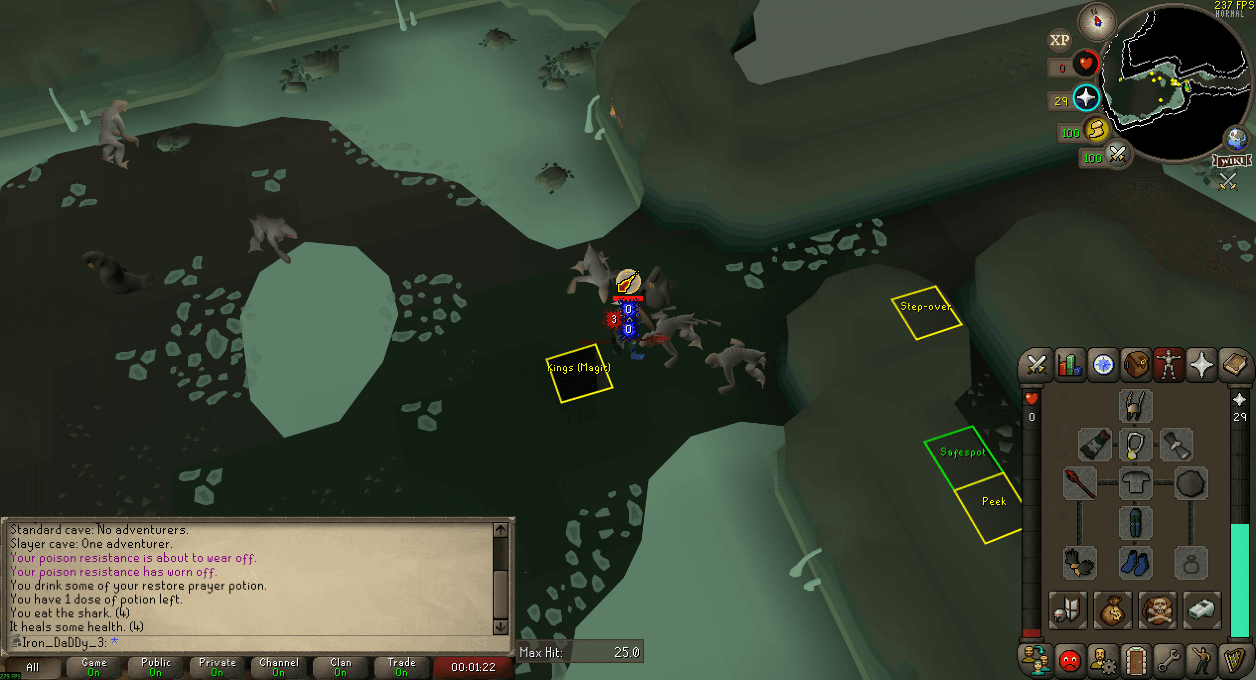 Iron_DaDDy_3 death screenshot killed by Wallasalki in Old School RuneScape