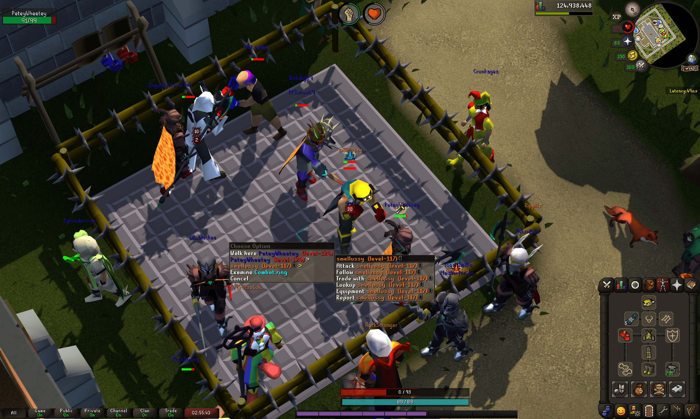 Maaz death screenshot in Old School RuneScape