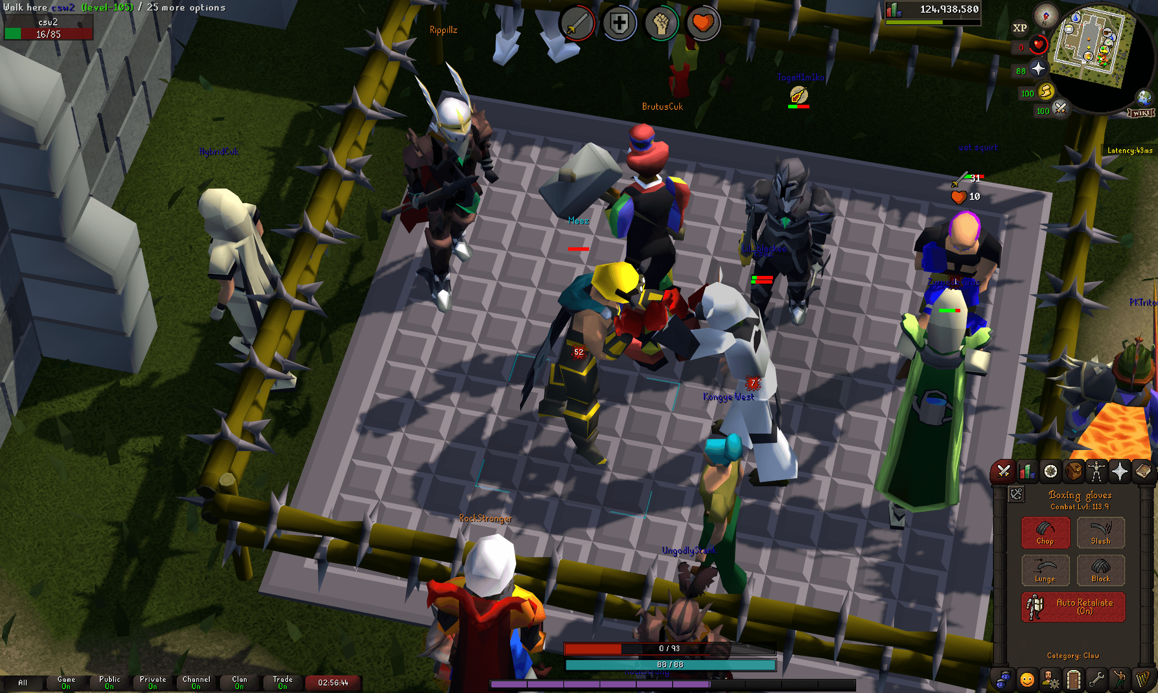 Maaz death screenshot in Old School RuneScape