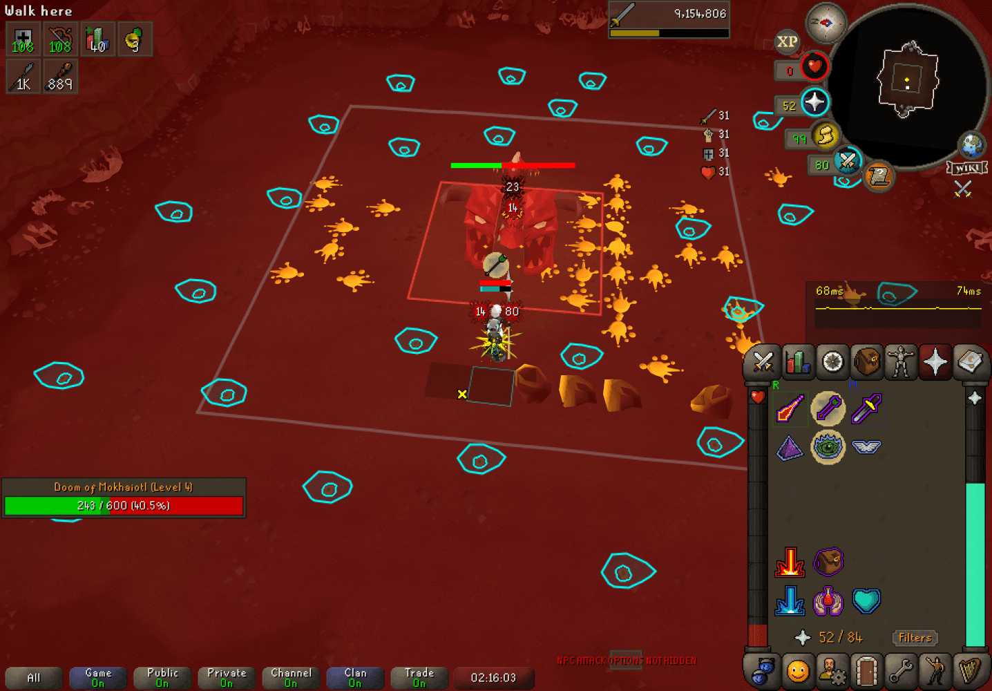 Event screenshot
