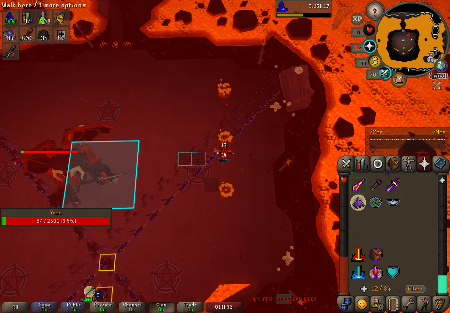 Busta Juice death screenshot in Old School RuneScape