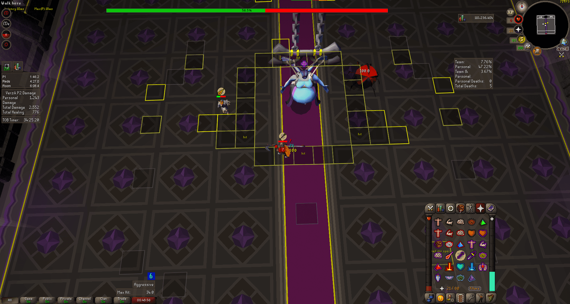 Xvok death screenshot in Old School RuneScape