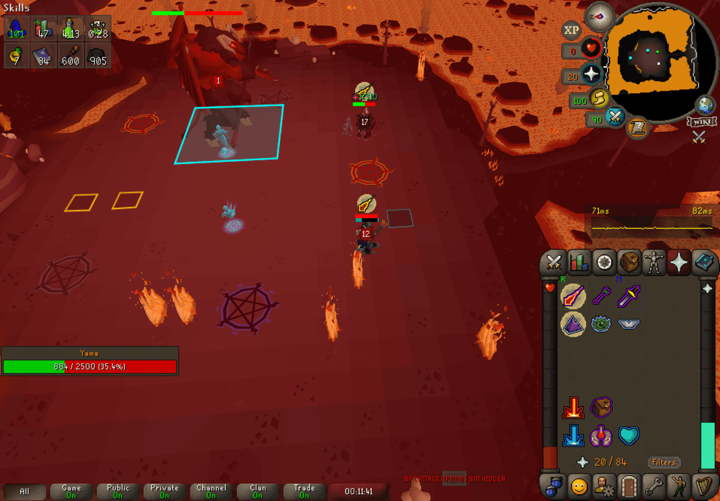 Busta Juice death screenshot in Old School RuneScape