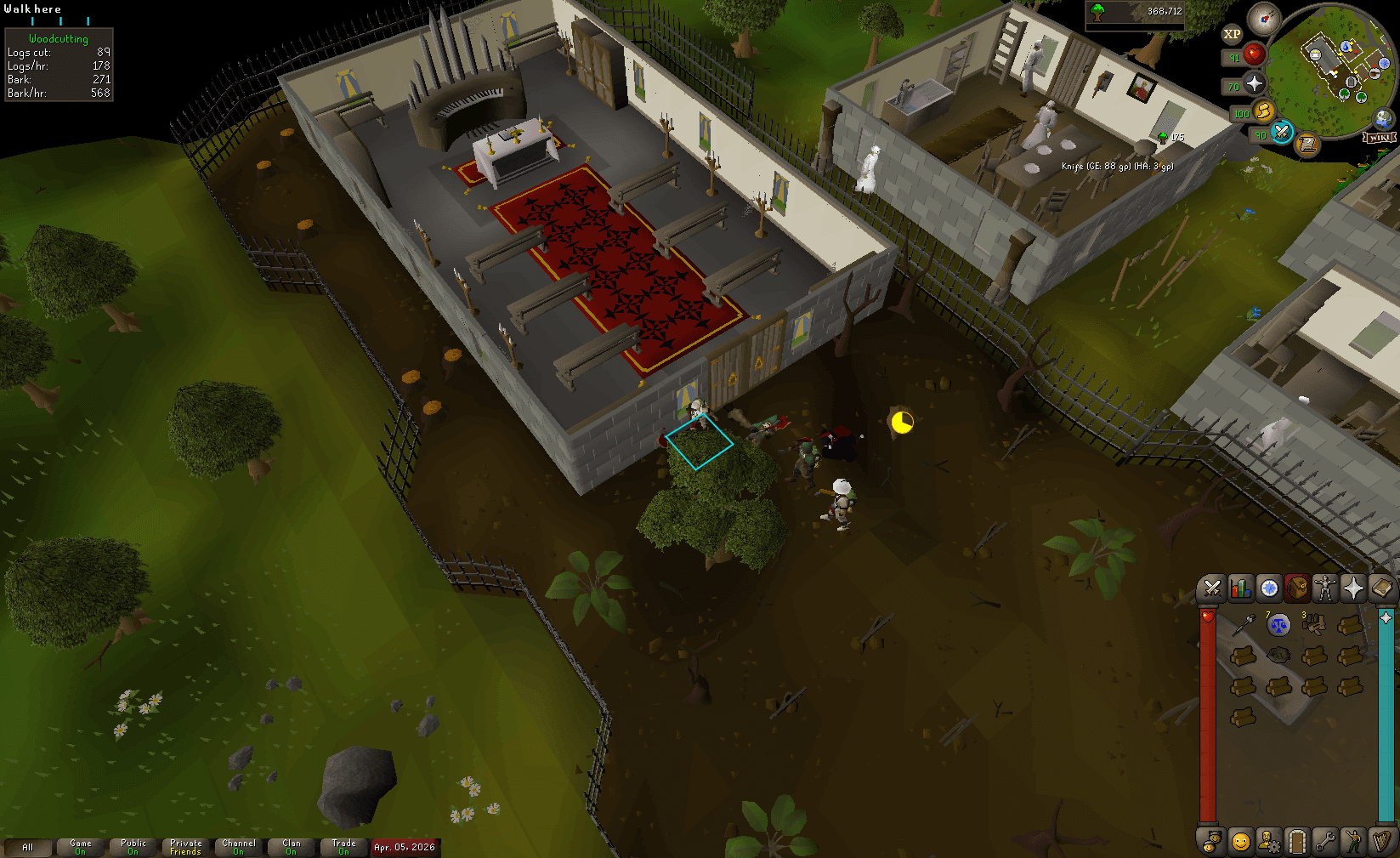 Event screenshot