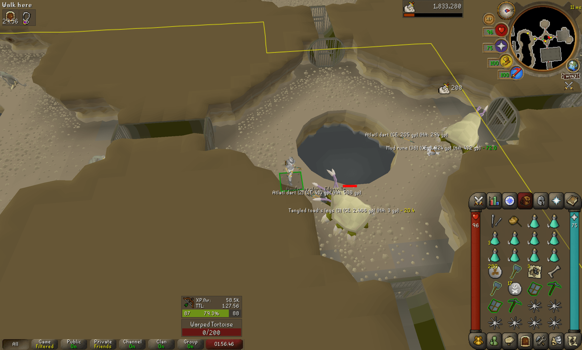 Event screenshot