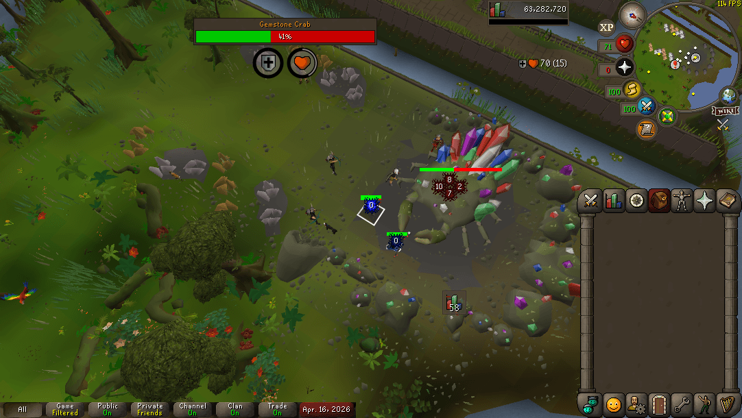 Event screenshot