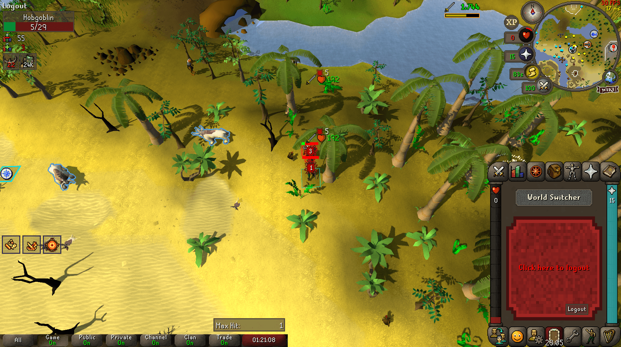 Event screenshot