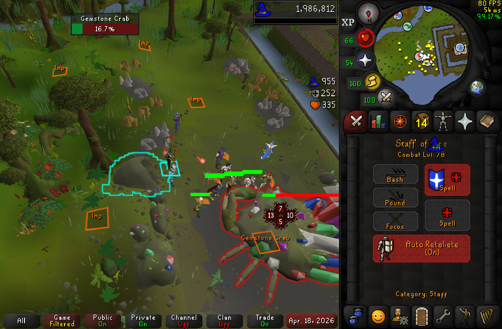Event screenshot