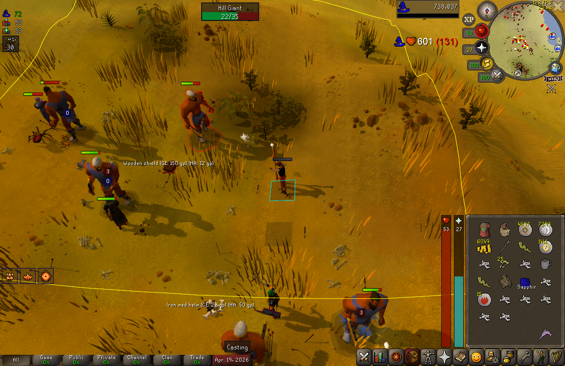 Event screenshot