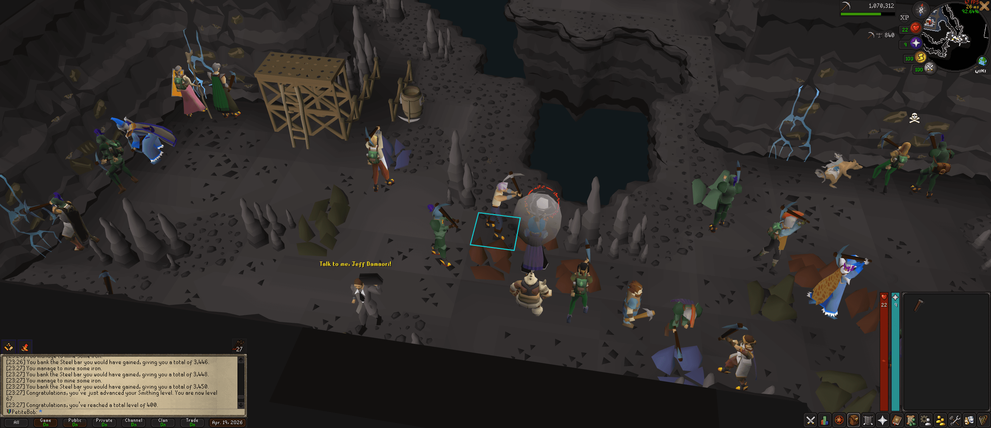 Event screenshot