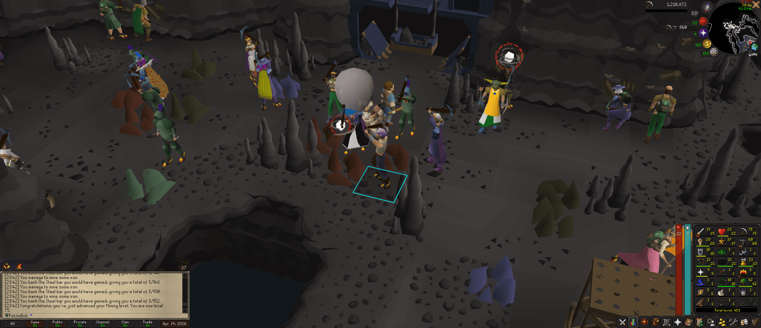 Event screenshot