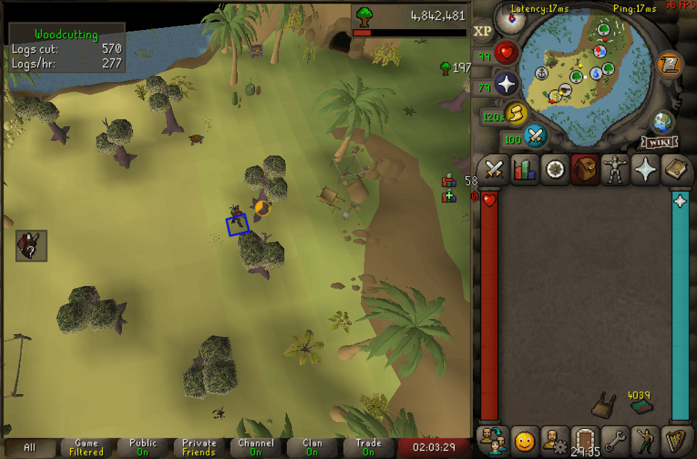 Event screenshot