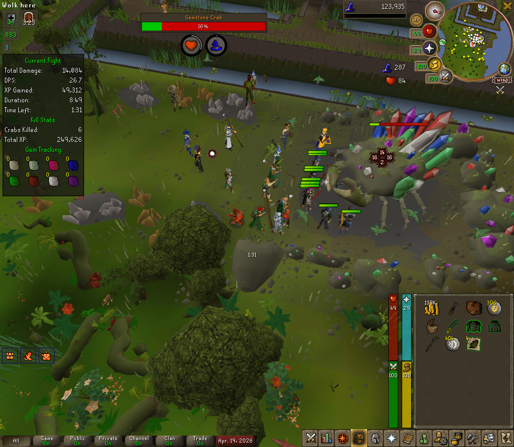 Event screenshot