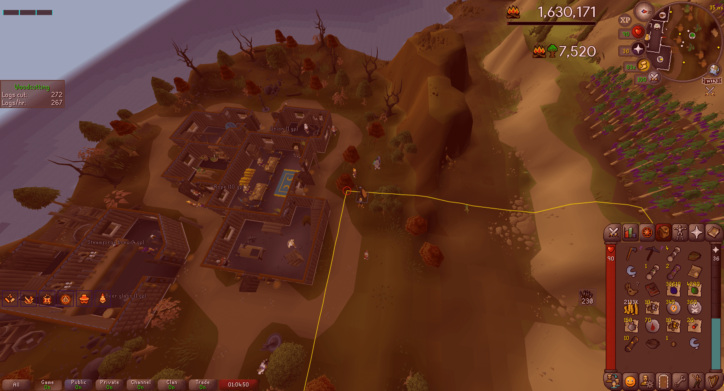 Event screenshot