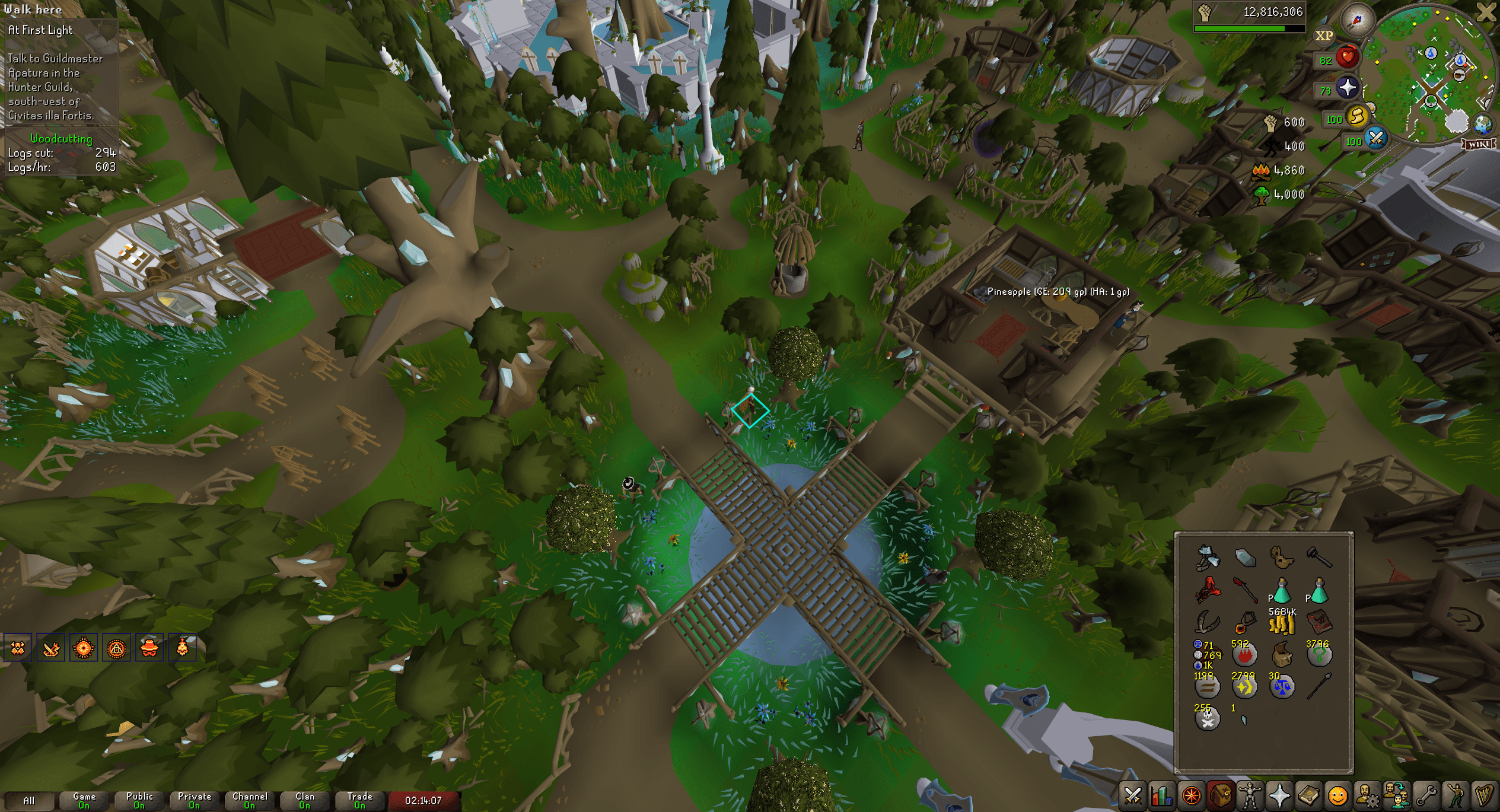 Event screenshot