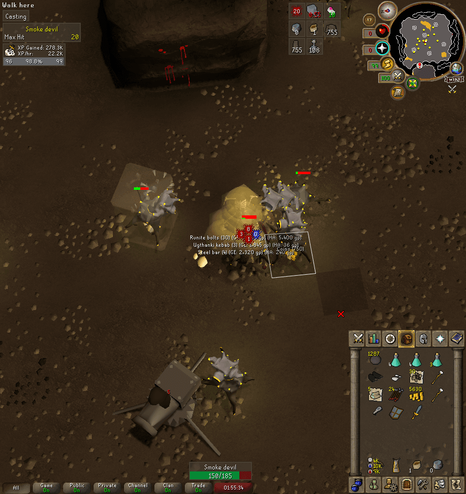 Event screenshot