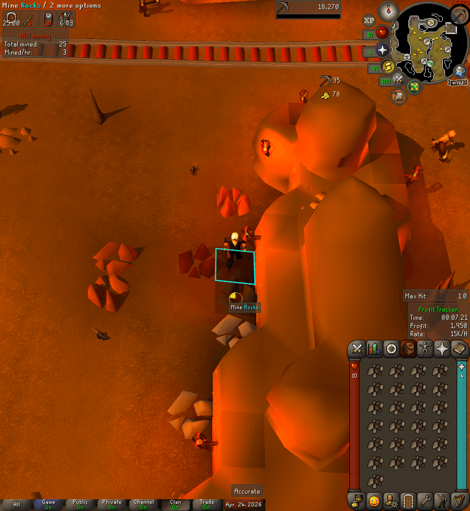 Event screenshot