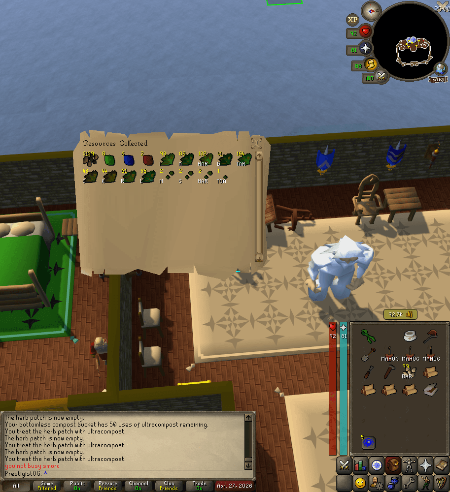 Event screenshot