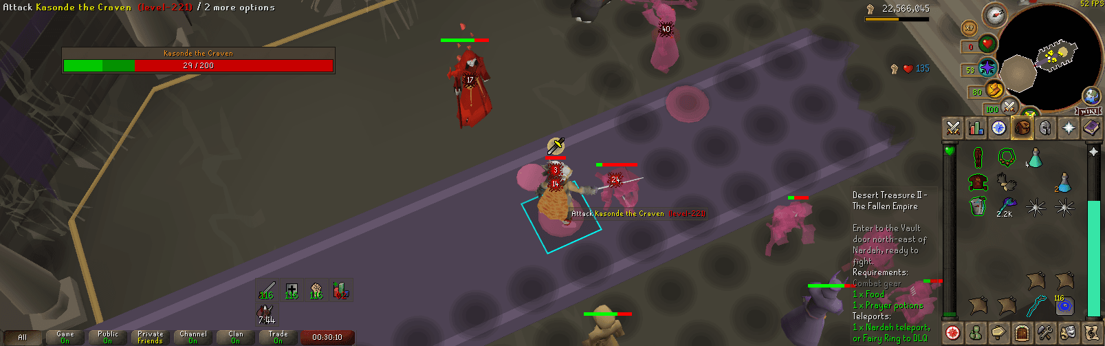 Event screenshot