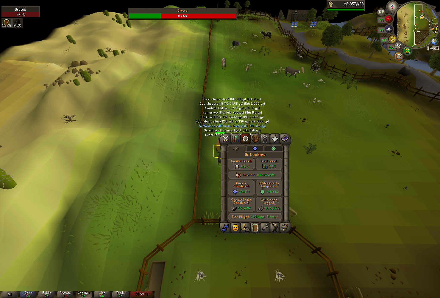 Event screenshot