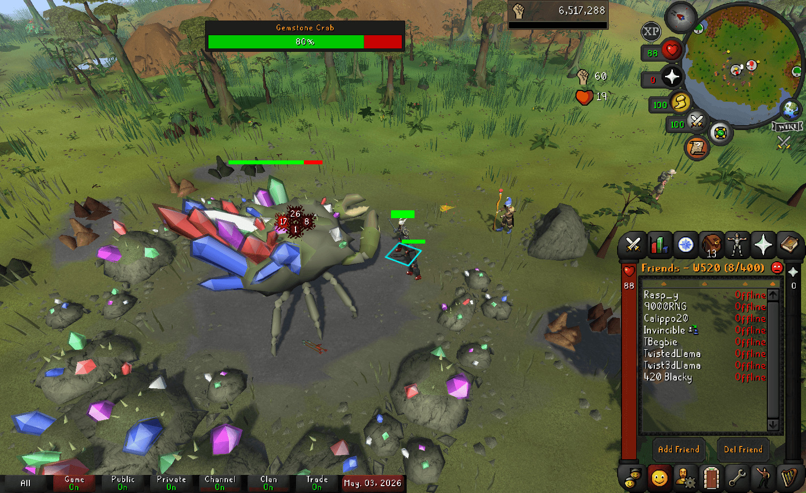 Event screenshot