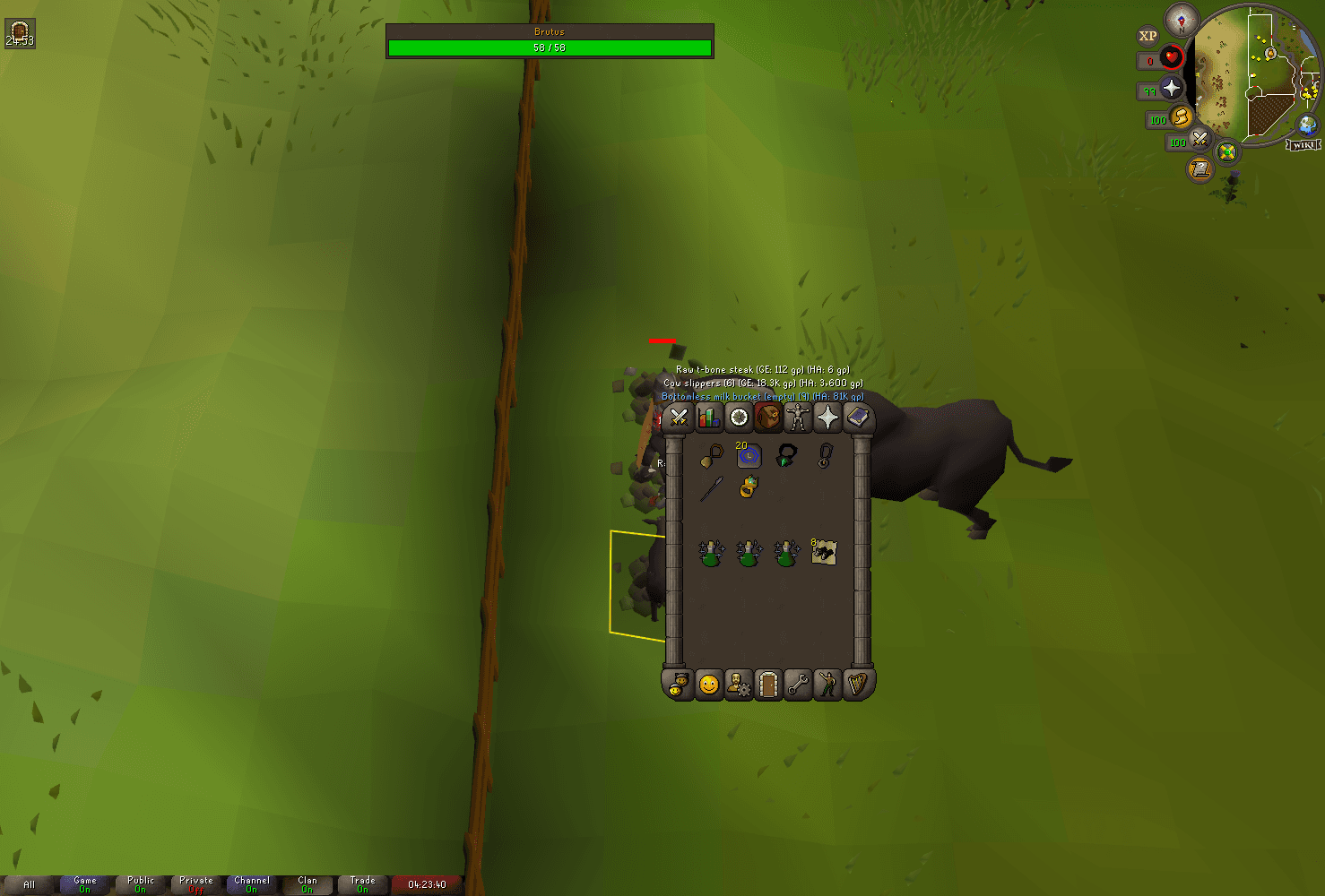 Dr Boobies death screenshot in Old School RuneScape