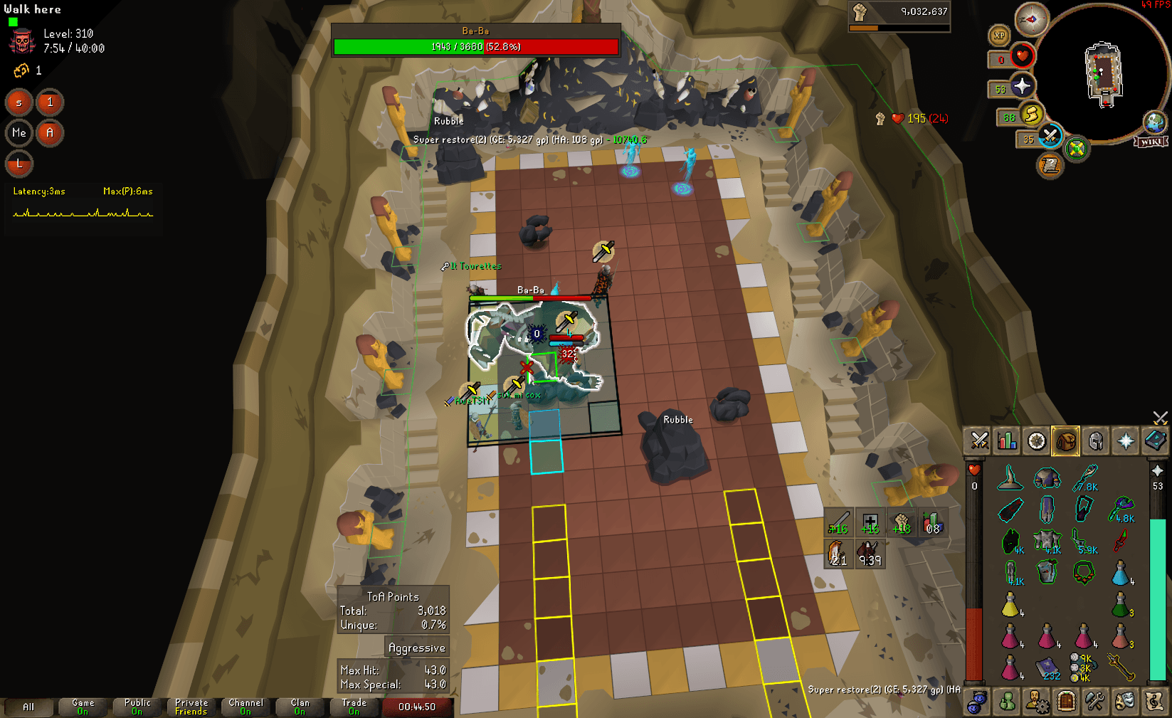 Event screenshot