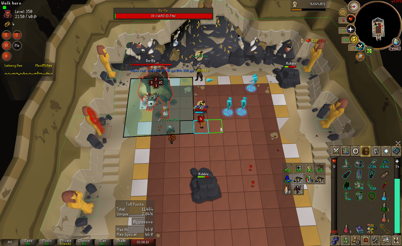Event screenshot
