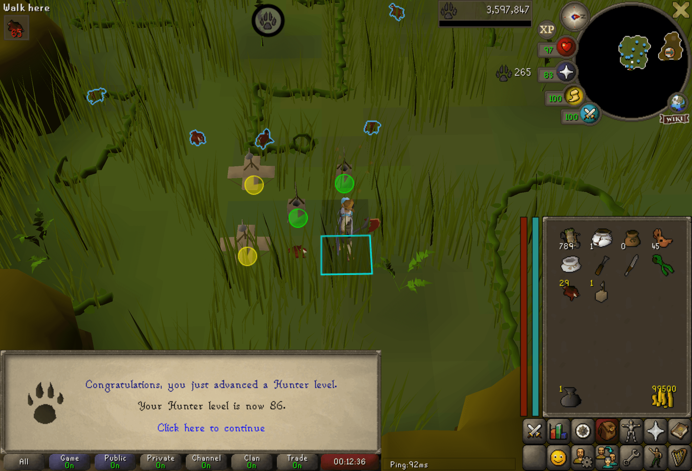Event screenshot