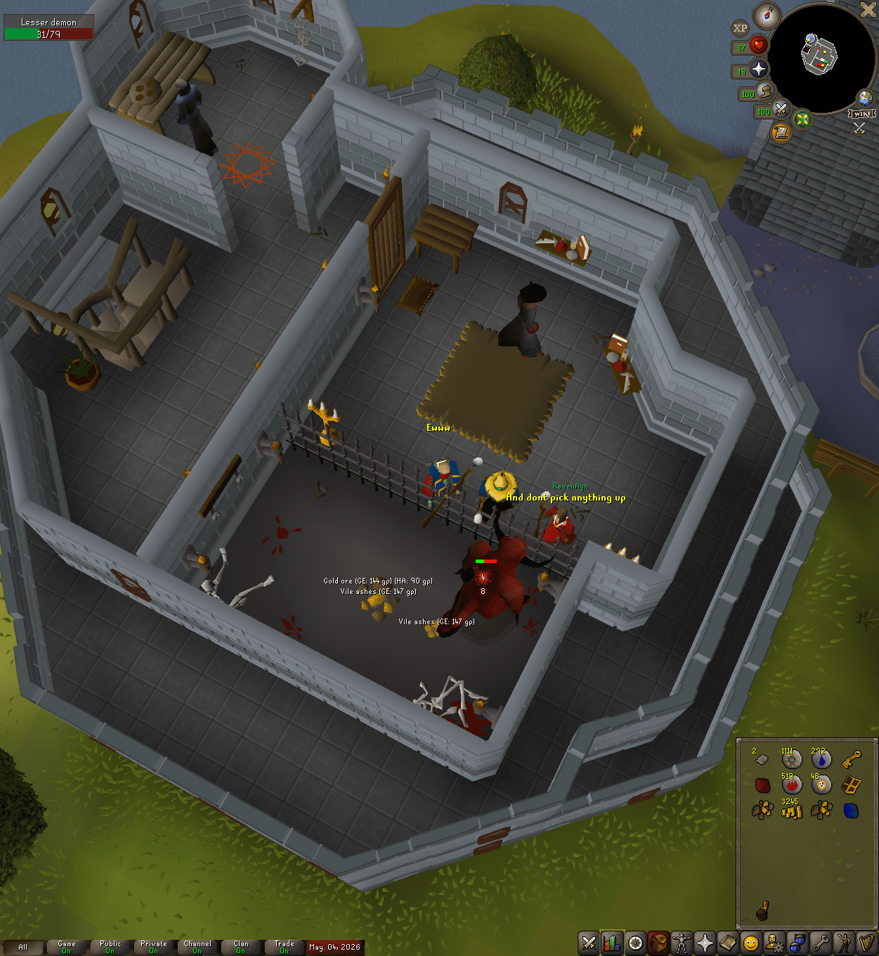 Event screenshot
