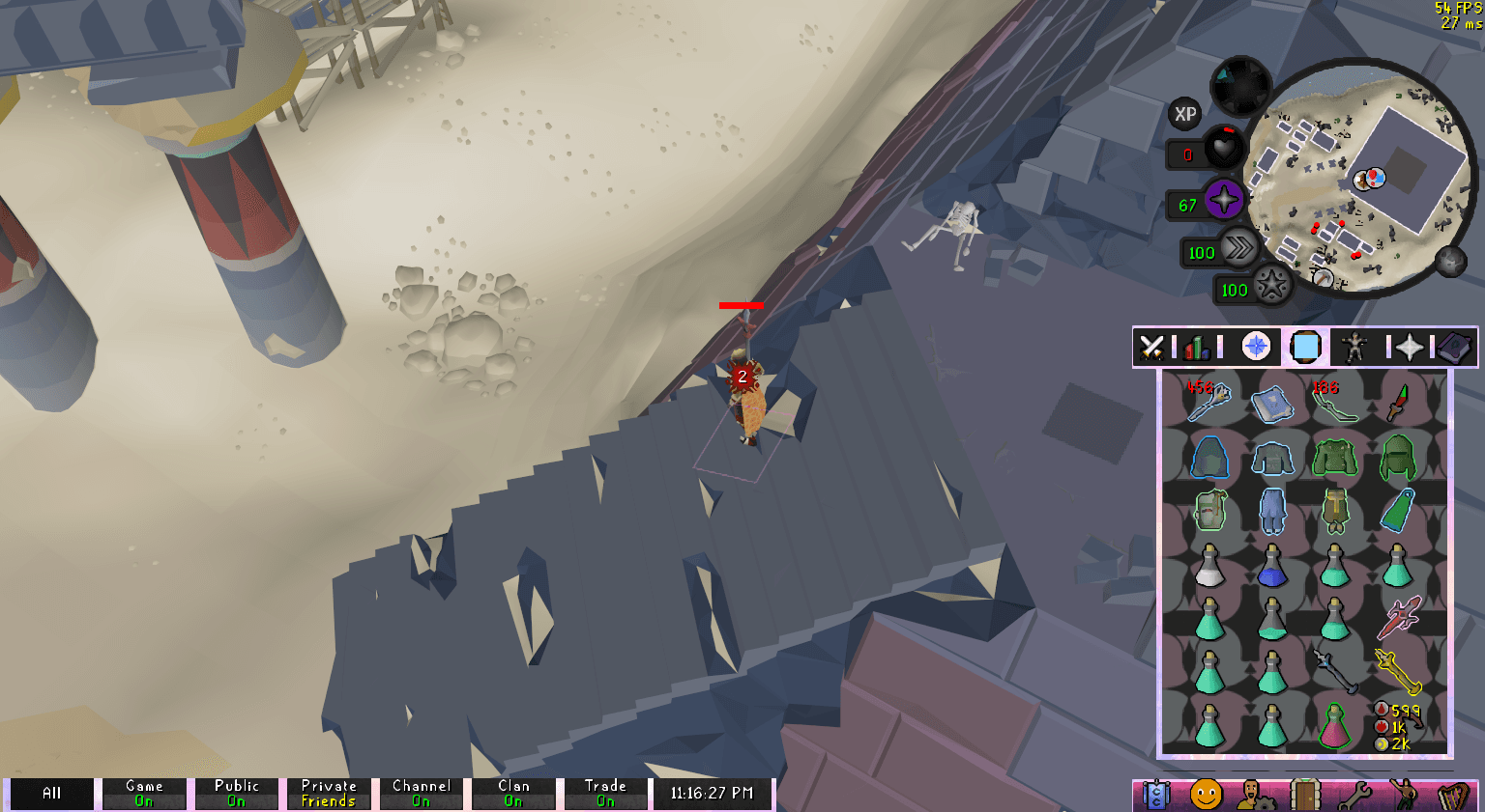 Fazed lmp death screenshot in Old School RuneScape