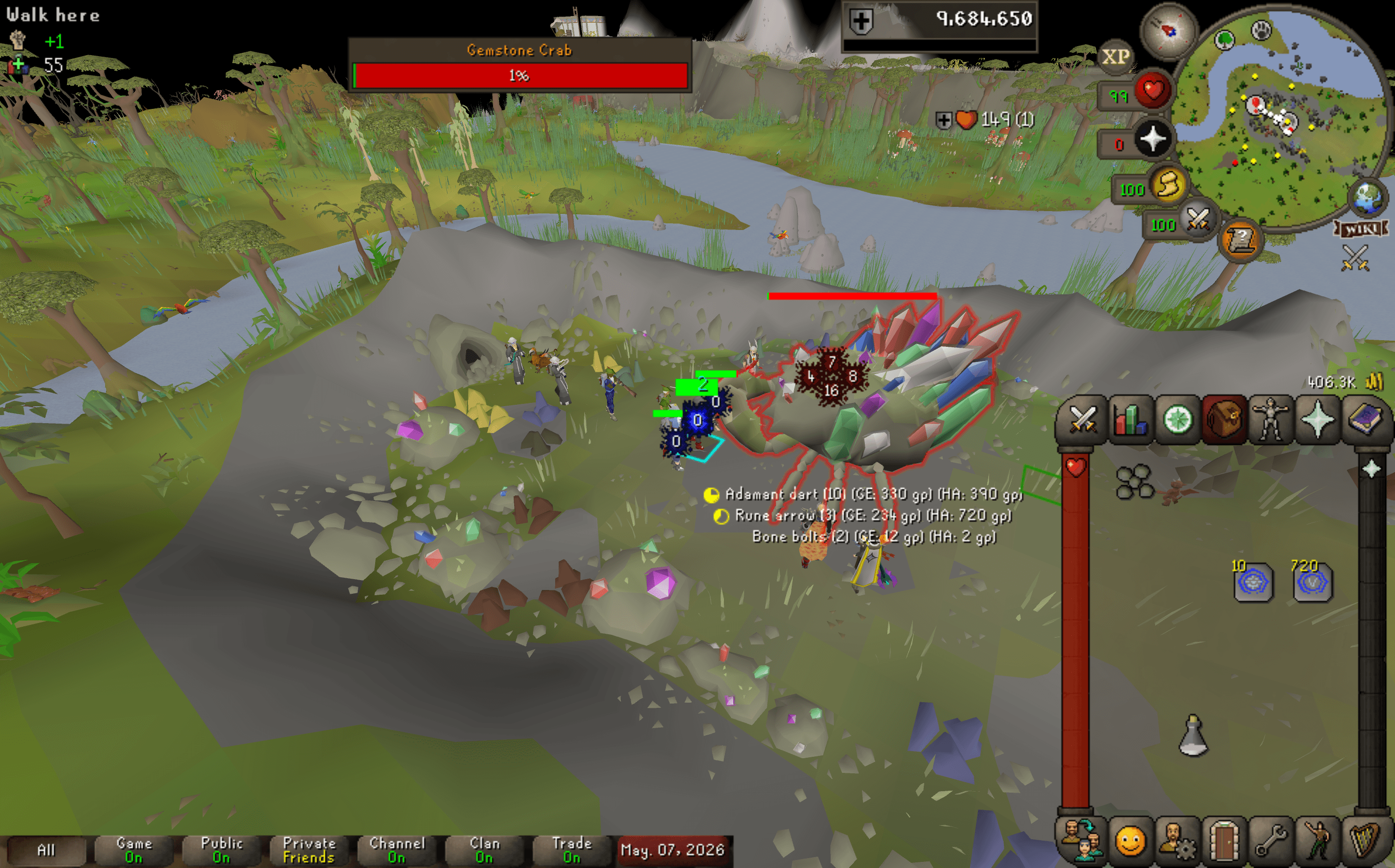 Event screenshot