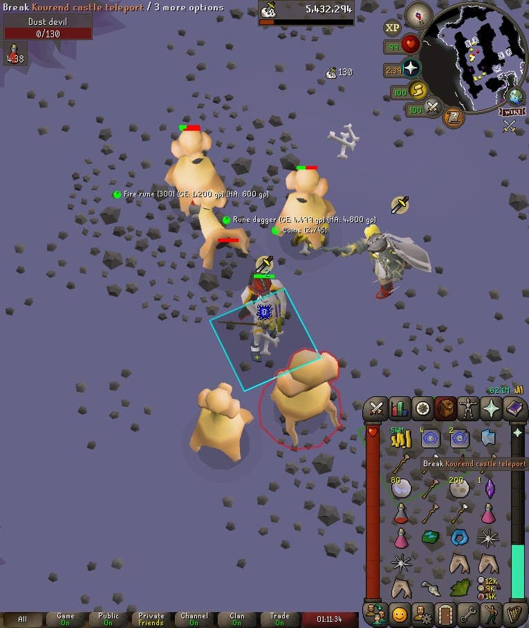 Event screenshot