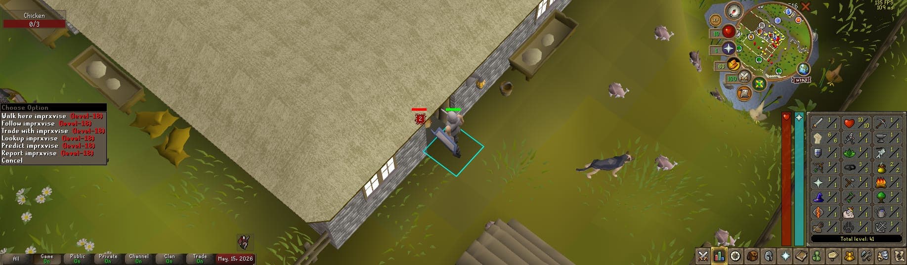 Event screenshot