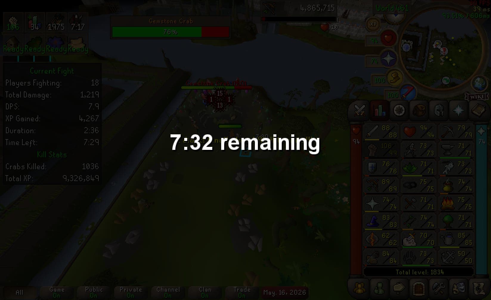 Event screenshot