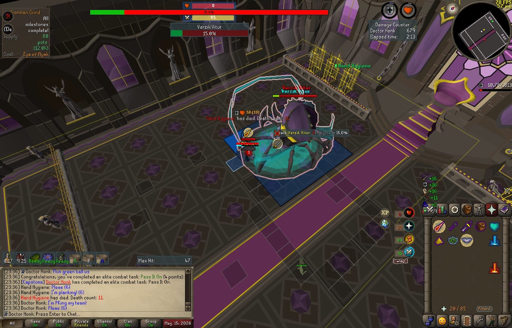 Event screenshot