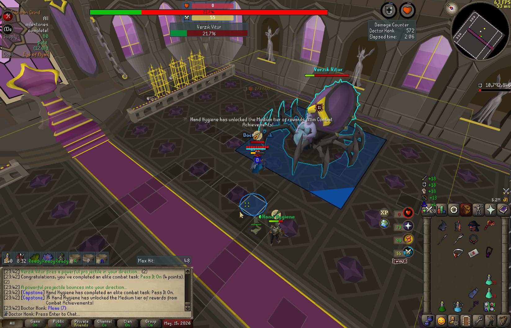 Event screenshot
