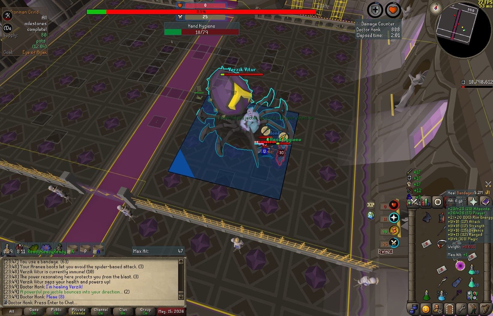 Event screenshot