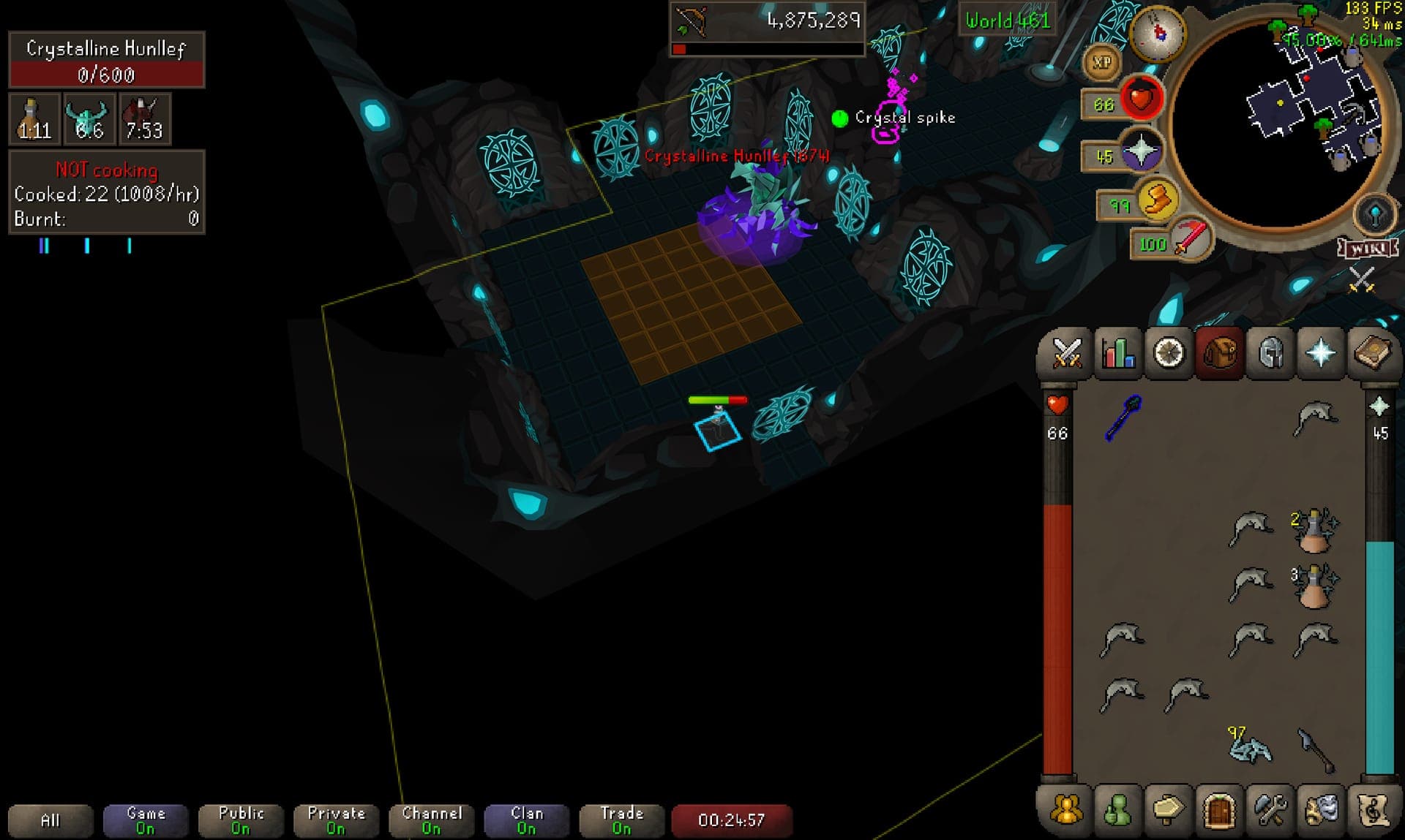 Event screenshot