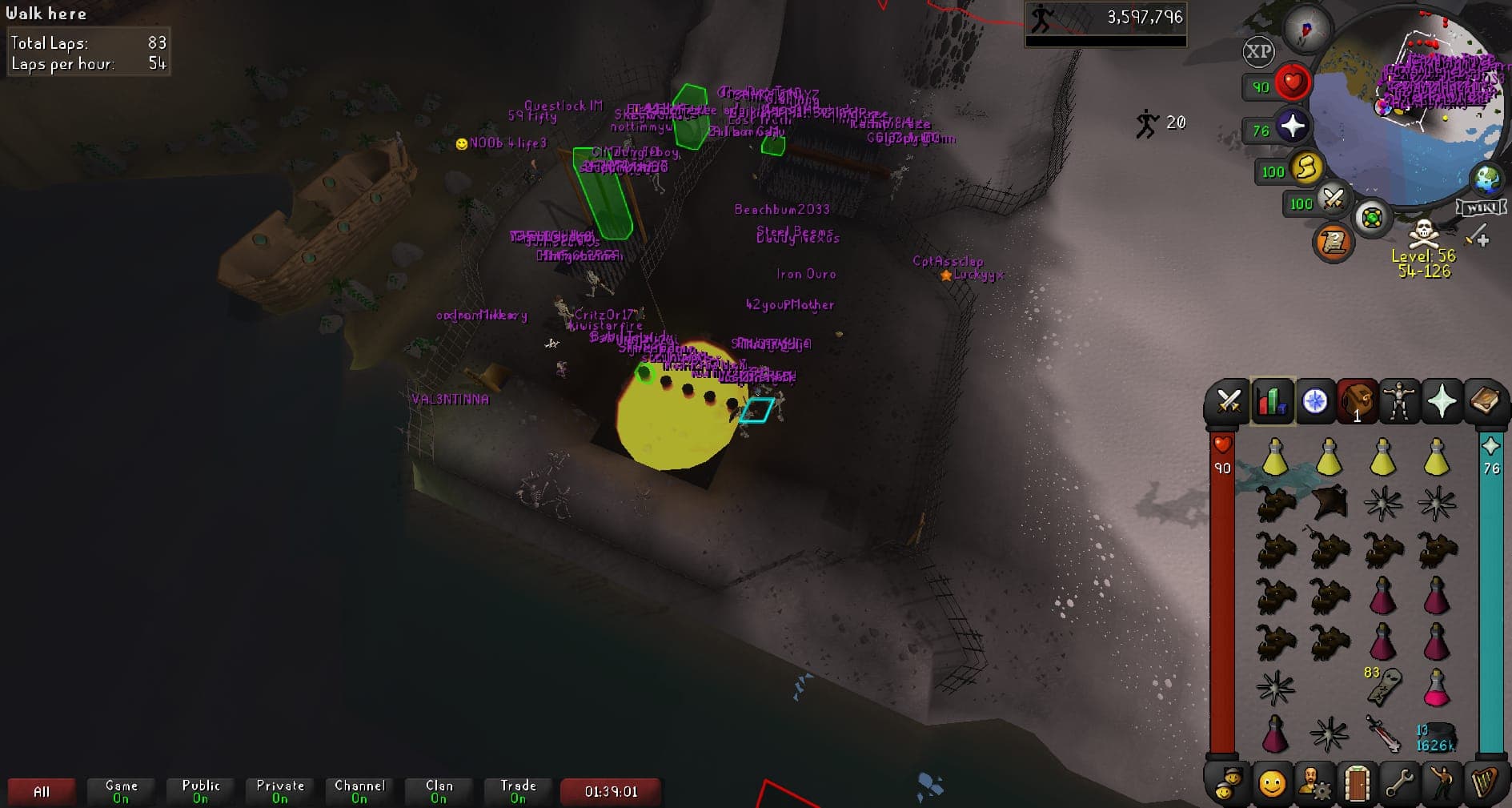 Event screenshot