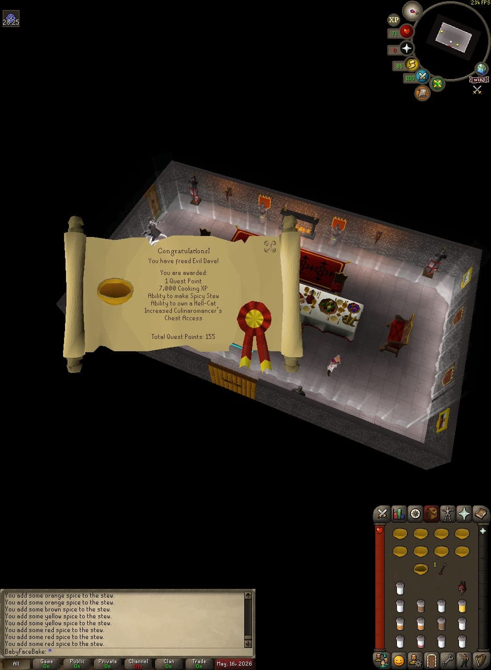 Event screenshot