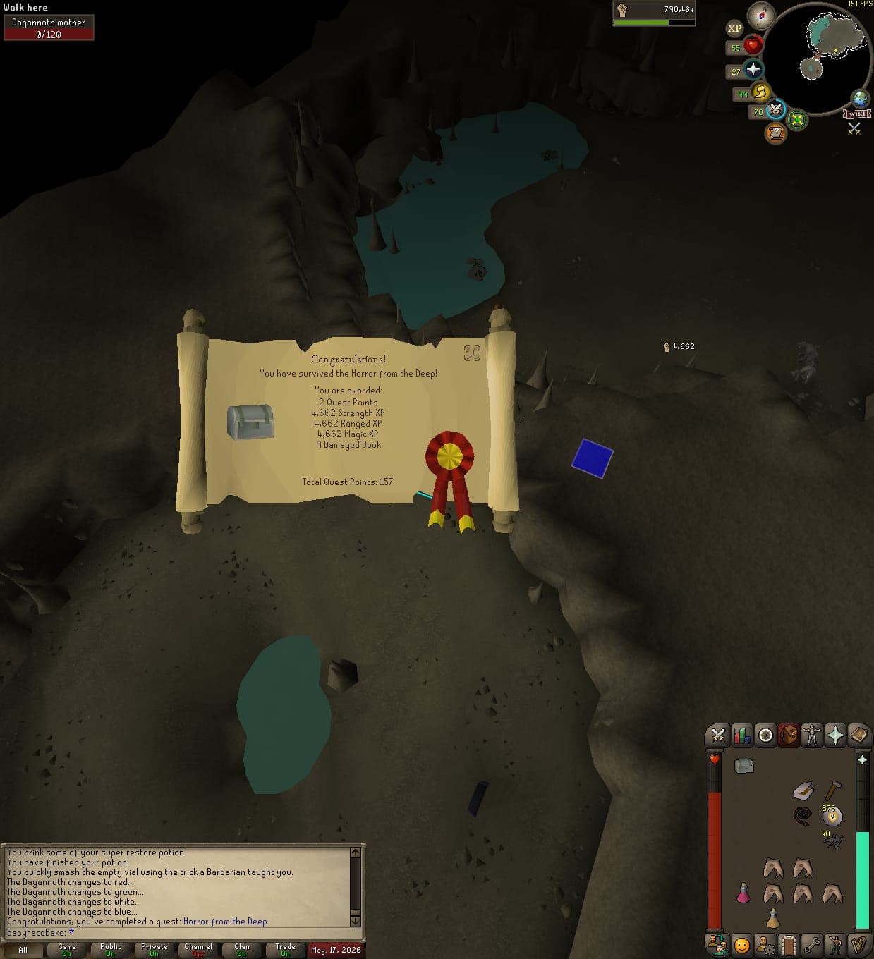 Event screenshot