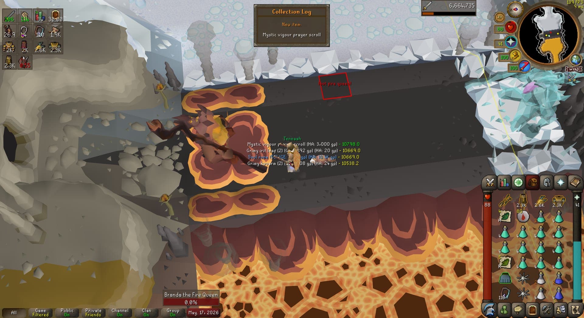 Event screenshot