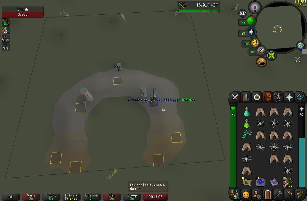 Event screenshot