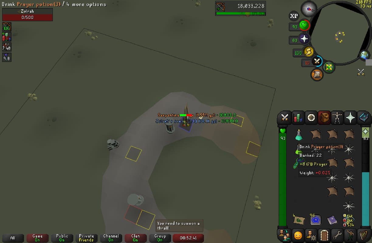 Event screenshot